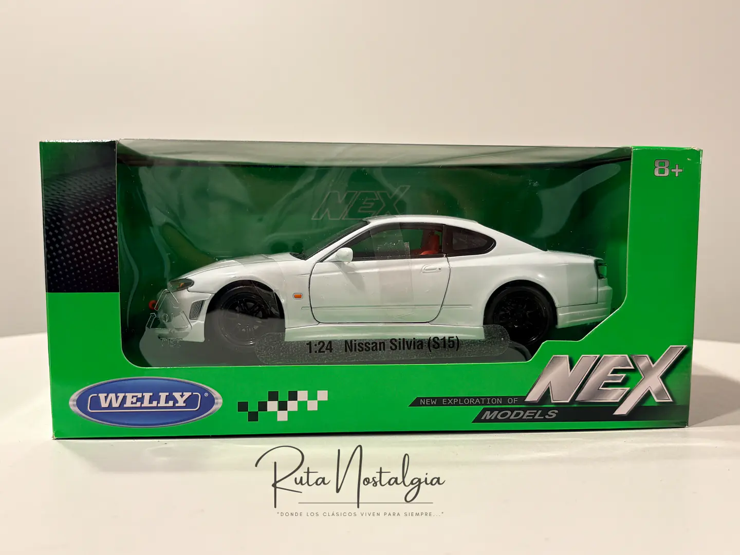 Auto Nissan Silvia S15 Welly NEX 1:24 Coleccionable 10