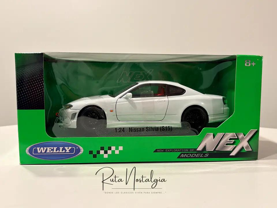 Auto Nissan Silvia S15 Welly NEX 1:24 Coleccionable 10