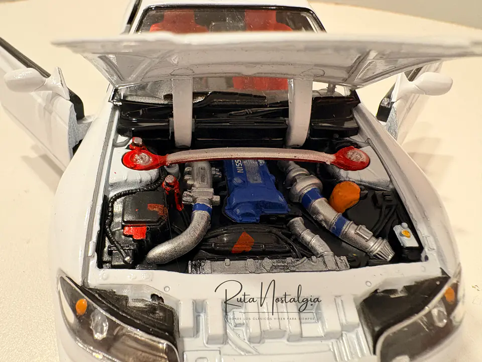 Auto Nissan Silvia S15 Welly NEX 1:24 Coleccionable 3