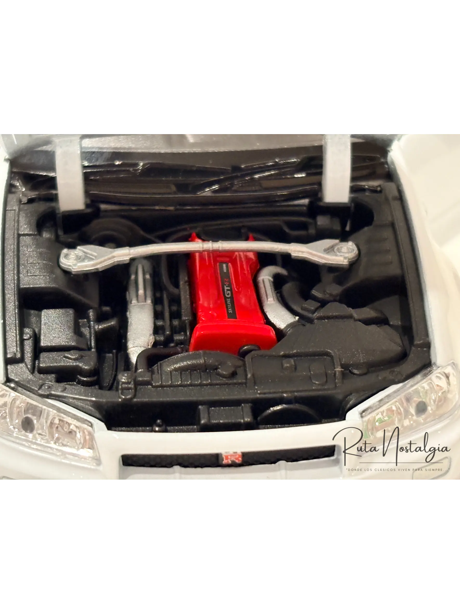 Nissan Skyline GT-R (R34) — Welly NEX Models 1:24 | JDM Legend de colección 3
