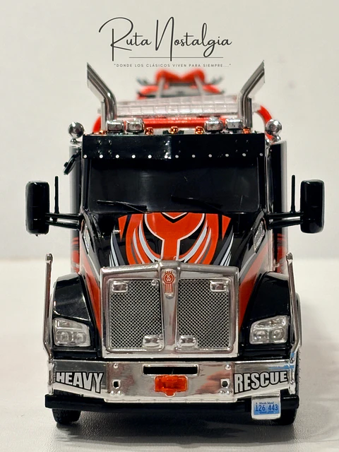 Kenworth T880 Wrecker 2018 — IXO Models 1:43 | Camión grúa premium de colección