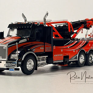 Kenworth T880 Wrecker 2018 — IXO Models 1:43 | Camión grúa premium de colección