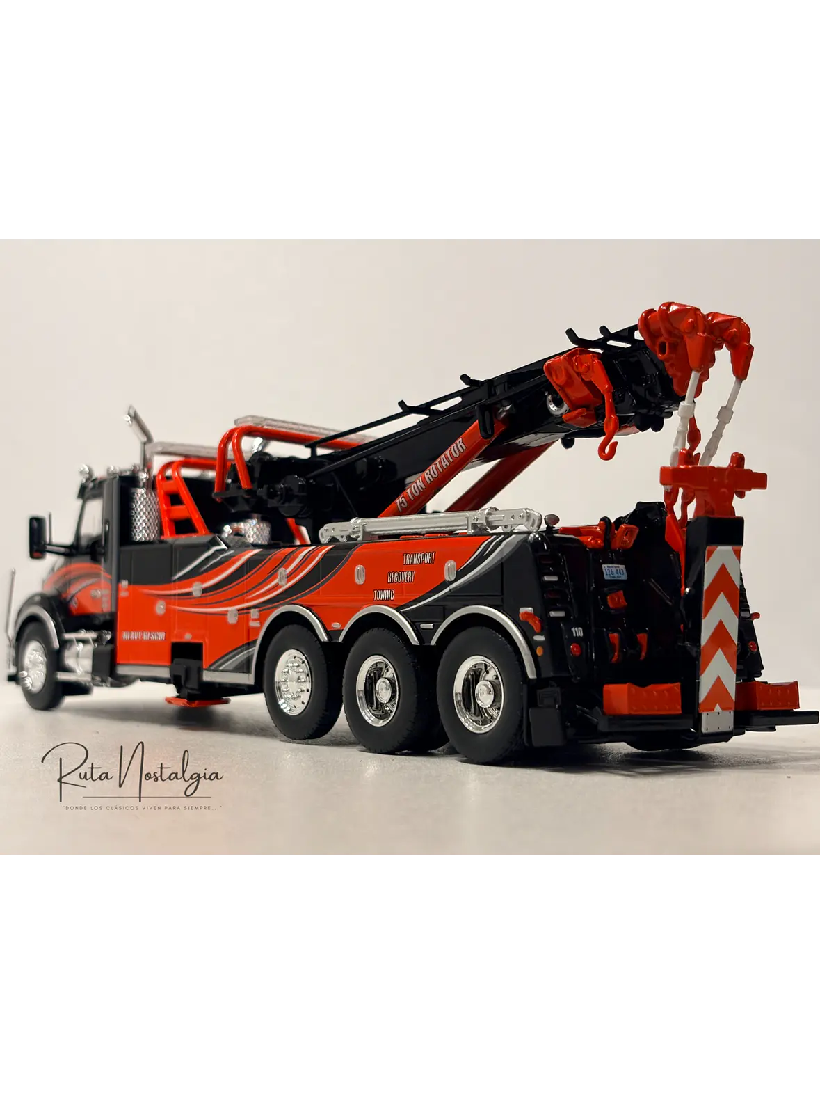 Kenworth T 880 Wrecker | IXO models - Escala 1:43 | Camión Grúa de Rescate de colección 6