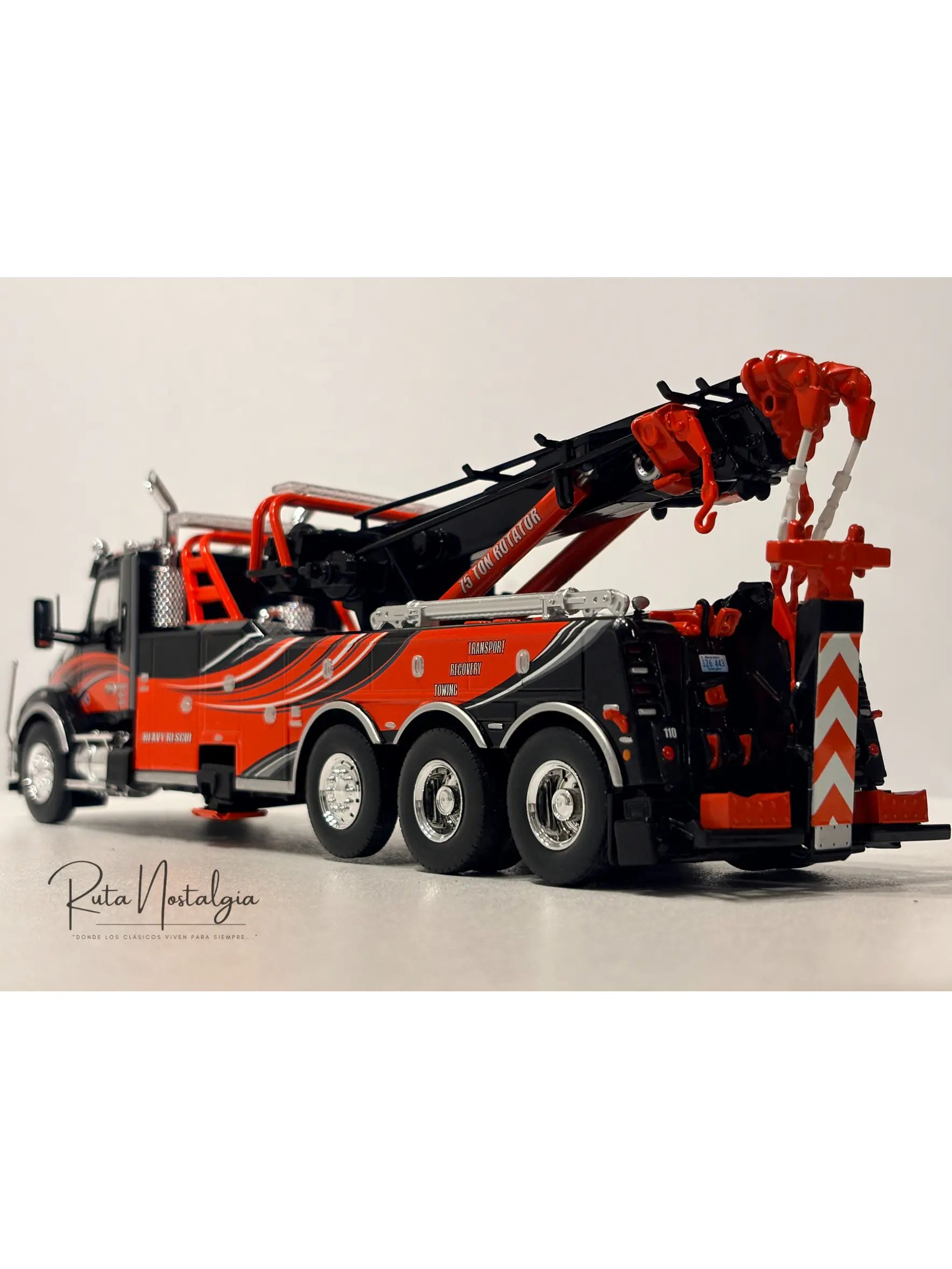 Kenworth T 880 Wrecker | IXO models - Escala 1:43 | Camión Grúa de Rescate de colección 6