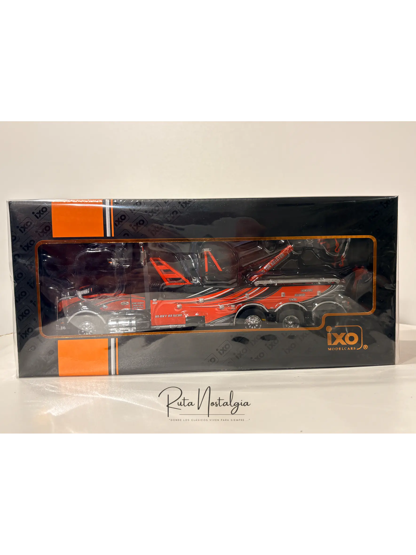 Kenworth T 880 Wrecker | IXO models - Escala 1:43 | Camión Grúa de Rescate de colección 10