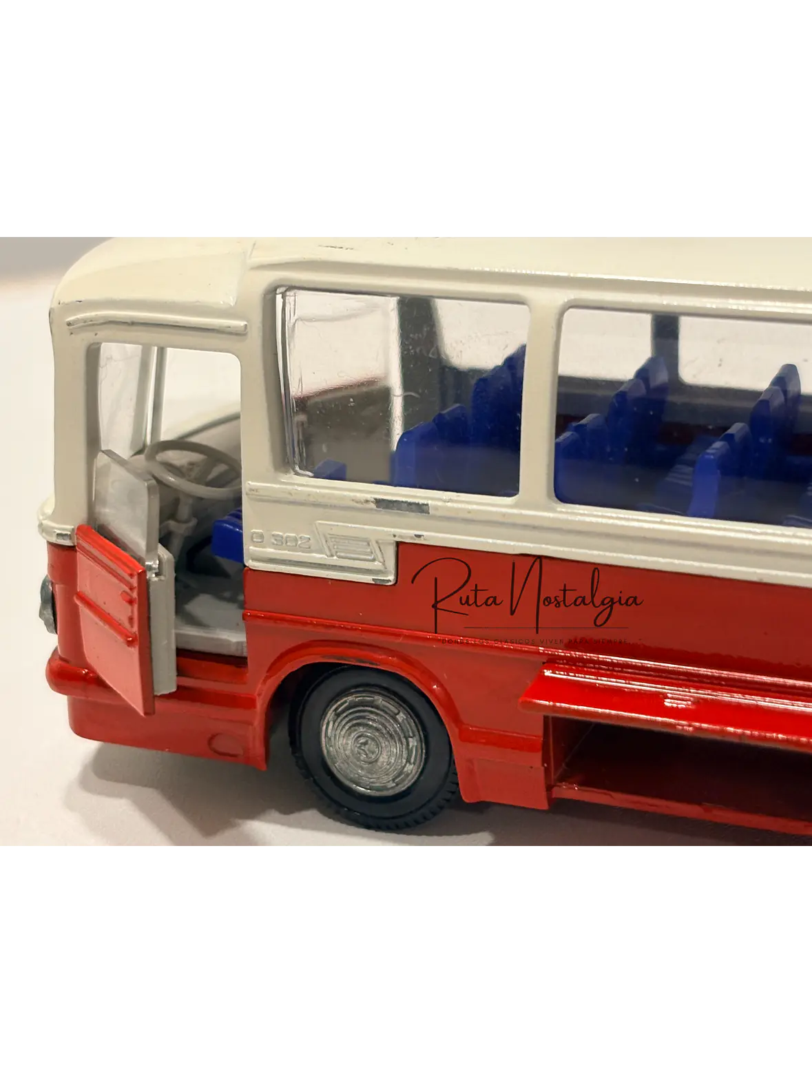Bus Mercedes-Benz O-302 | Tekno Holland N° 950 - Escala 1:60 | Reliquia coleccionable de la década de los 70's 4