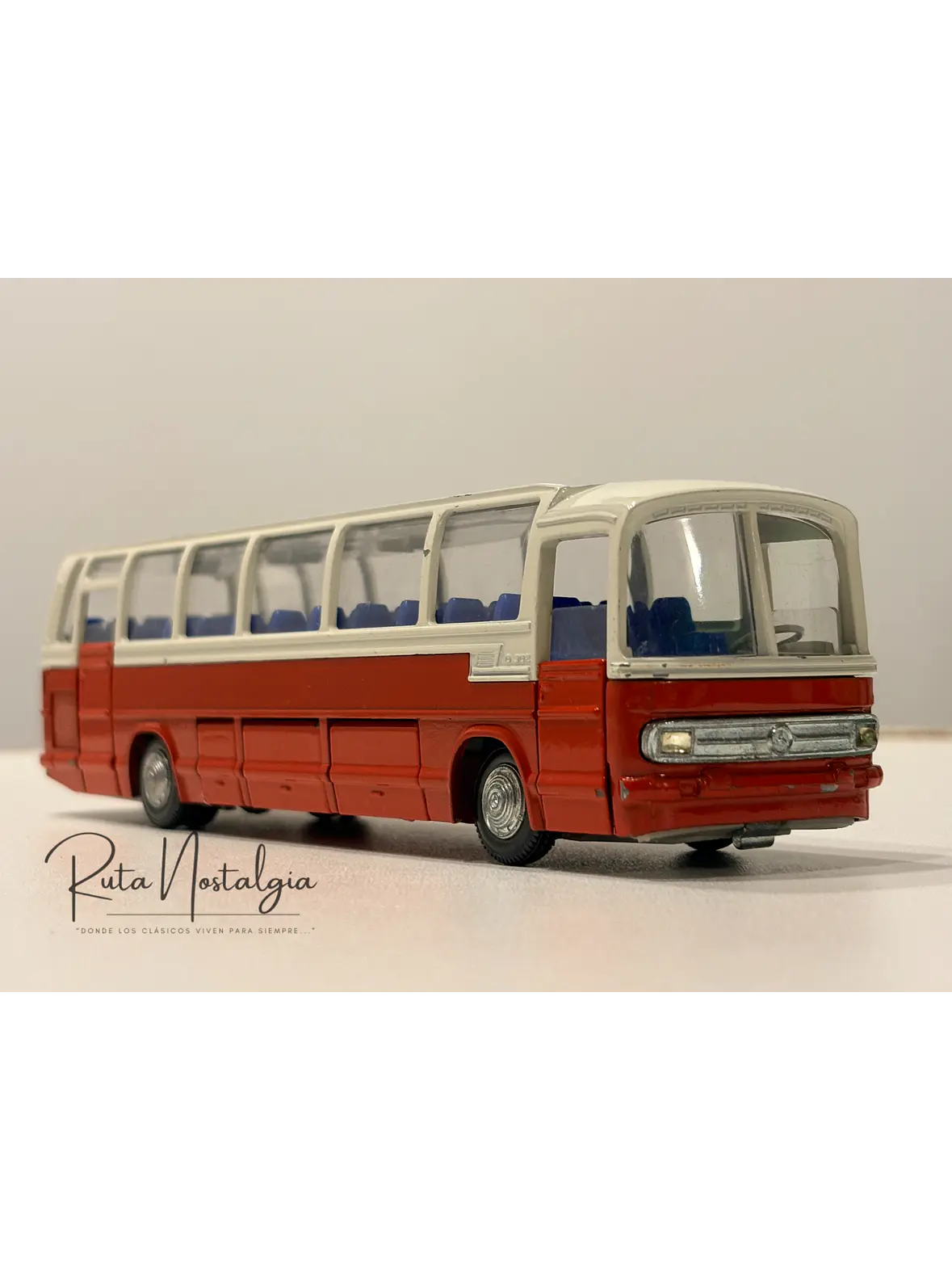 Bus Mercedes-Benz O-302 | Tekno Holland N° 950 - Escala 1:60 | Reliquia coleccionable de la década de los 70's 12