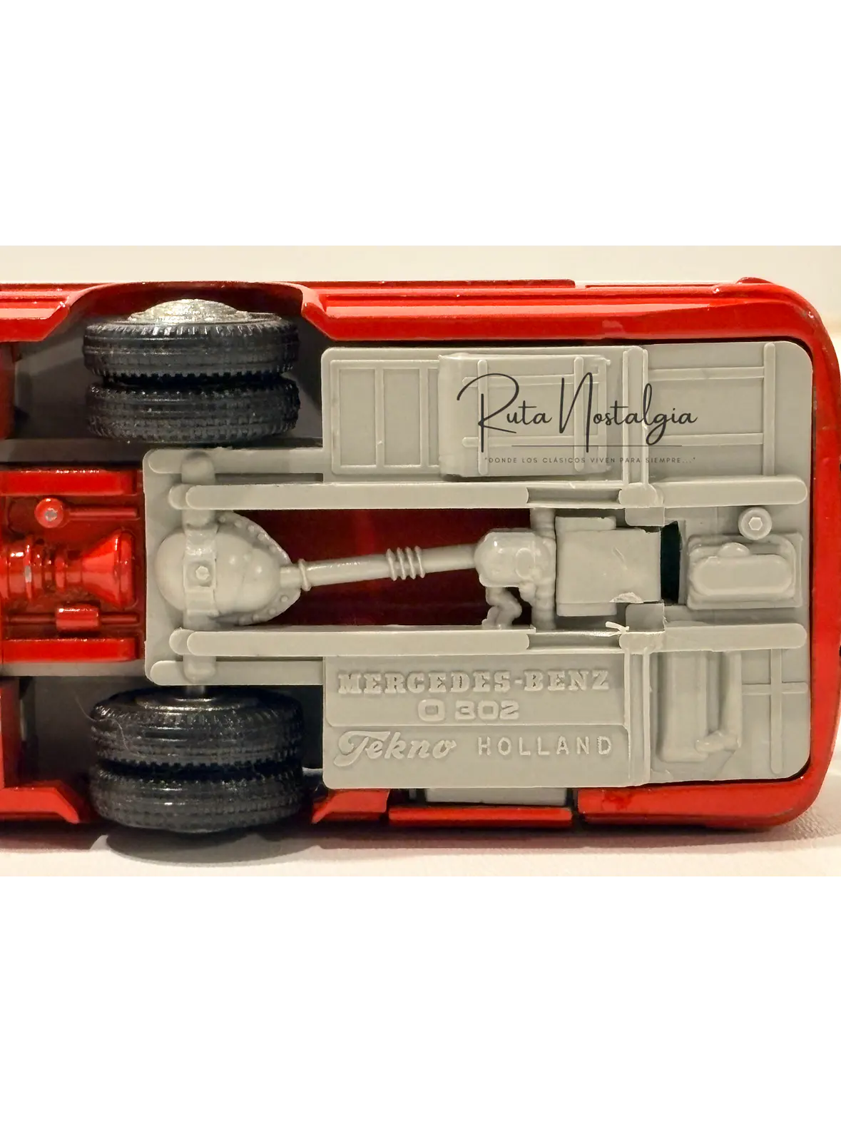 Bus Mercedes-Benz O-302 | Tekno Holland N° 950 - Escala 1:60 | Reliquia coleccionable de la década de los 70's 13