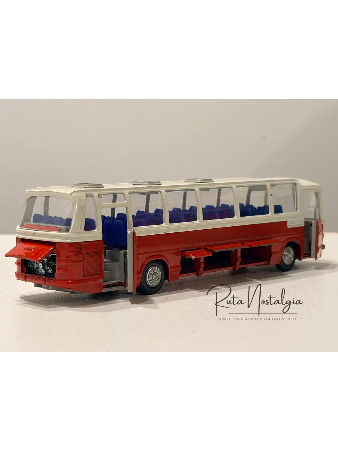 Bus Mercedes-Benz O-302 | Tekno Holland N° 950 - Escala 1:60 | Reliquia coleccionable de la década de los 70's 9