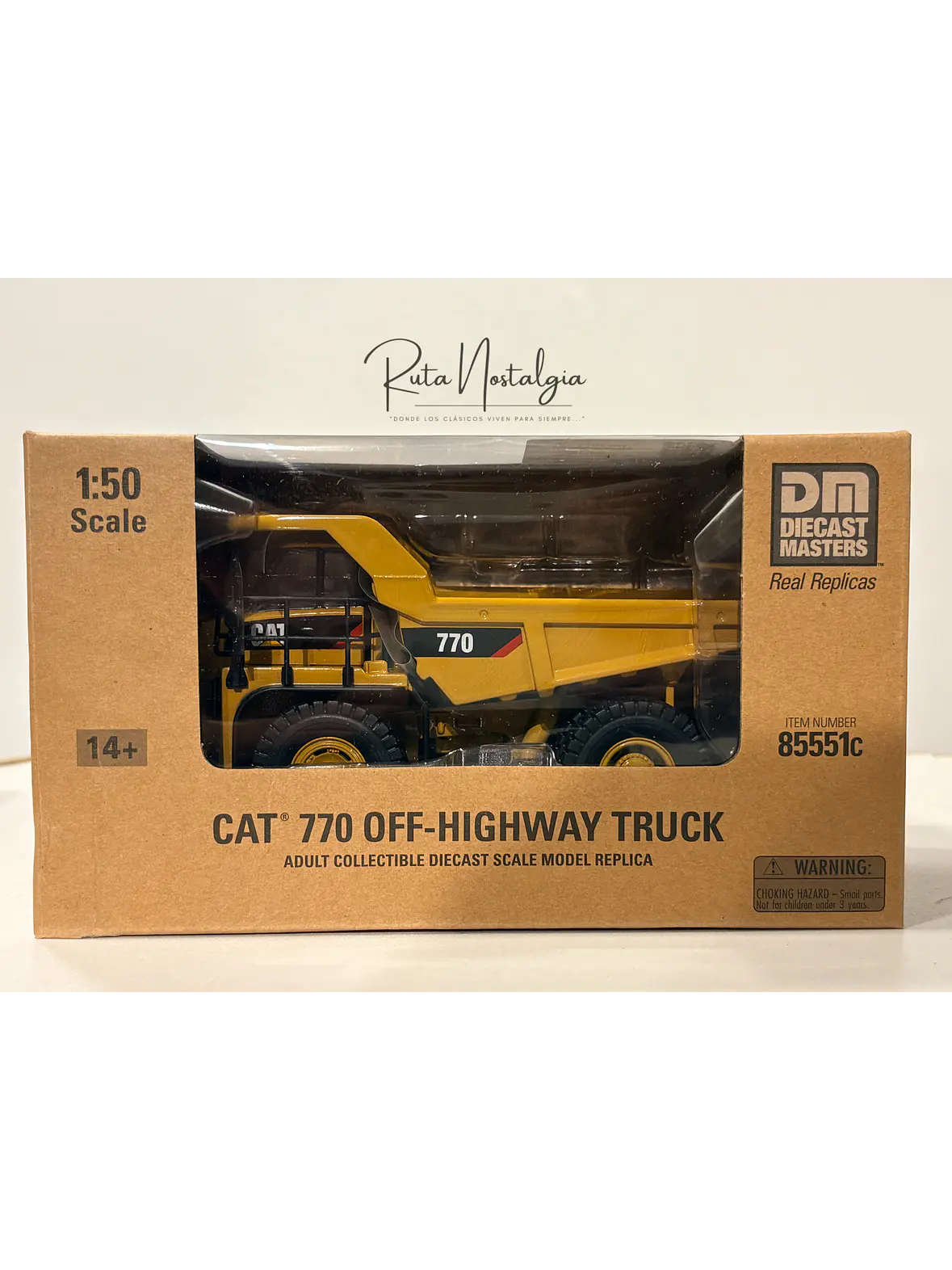 Camiónd de Obra CAT 770D - Diecast Masters  1:50 | Camión Off - Highway Dumper  11