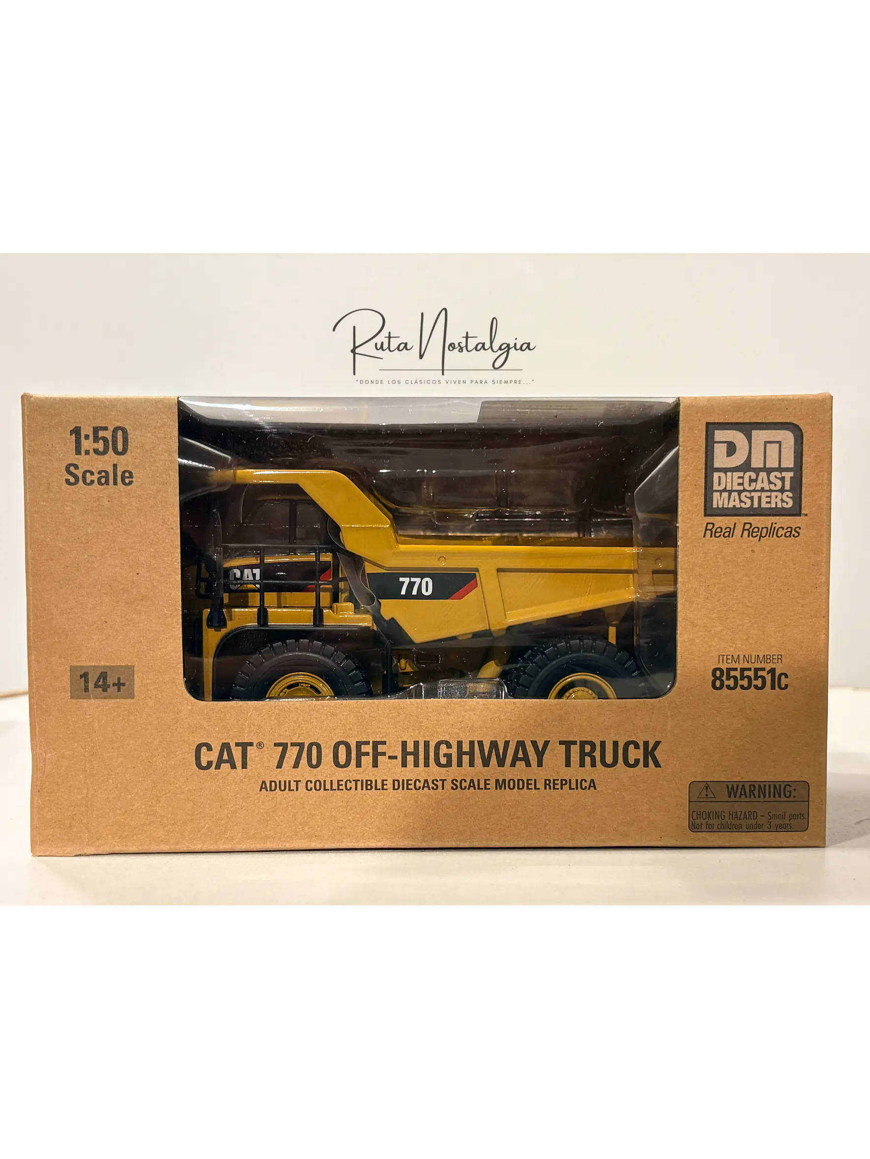 Camiónd de Obra CAT 770D - Diecast Masters  1:50 | Camión Off - Highway Dumper  11