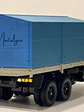 Kamaz 5320 | Elecon AREK 1:43 - Made in USSR | Camión soviético vintage sin caja para colección en Chile - Sin espejo retrovisor derecho - Miniatura 6