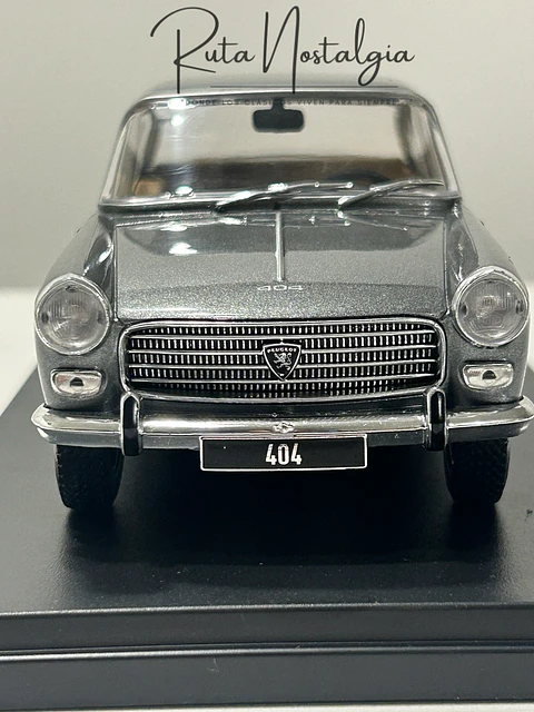 Auto Peugeot 404 1960 | WhiteBox 1:24 Coleccionable