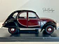 Auto Citroën 2CV6 Charleston 1982 Escala 1:24 - Miniatura 4