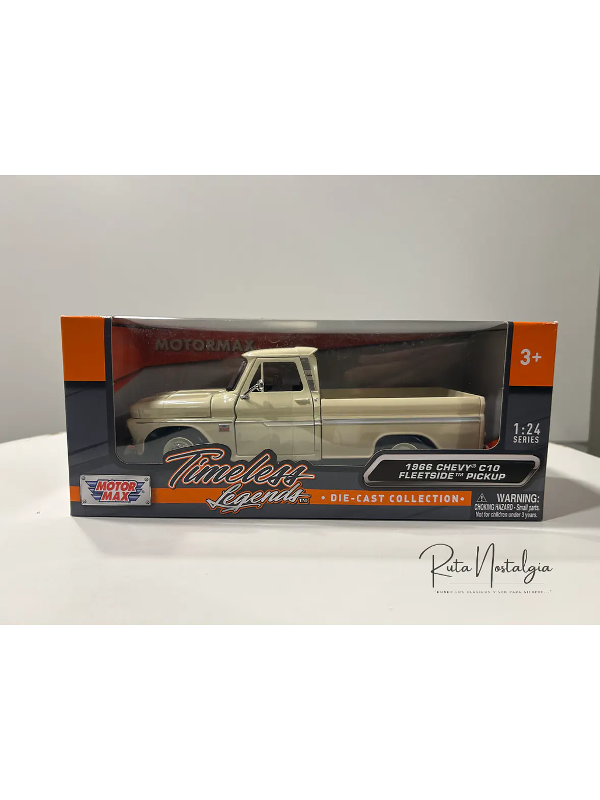 Motormax Chevrolet C10 Fleetside Pick-Up 1966, 1:24 – Clásico “C-10” primera generación | Ruta Nostalgia Chile 11