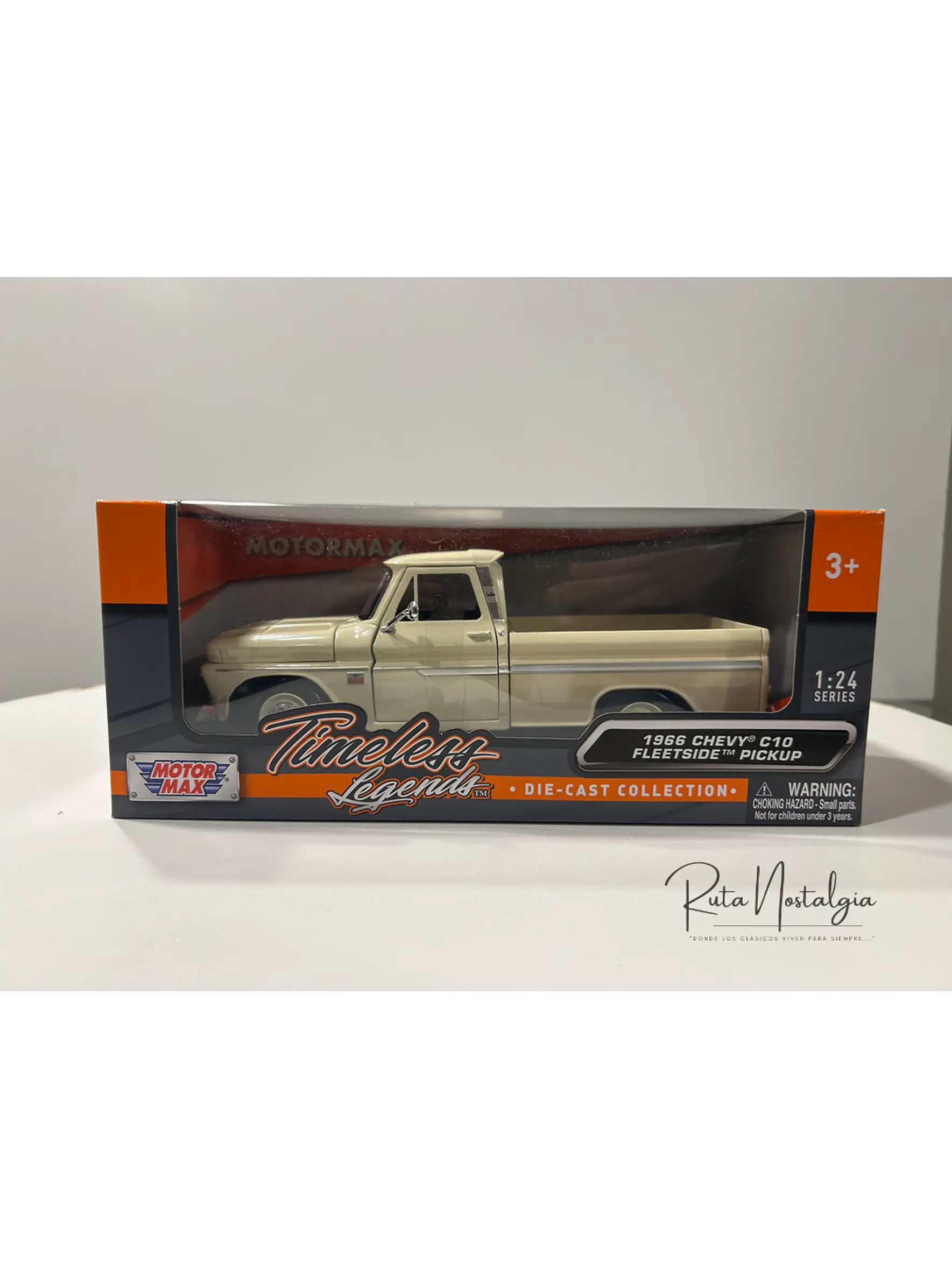 Motormax Chevrolet C10 Fleetside Pick-Up 1966, 1:24 – Clásico “C-10” primera generación | Ruta Nostalgia Chile 11