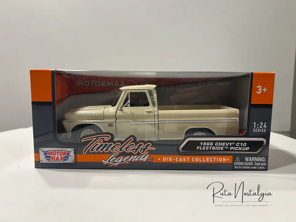 Camioneta Chevrolet C10 Fleetside Pick-Up | Motormax 1:24 11
