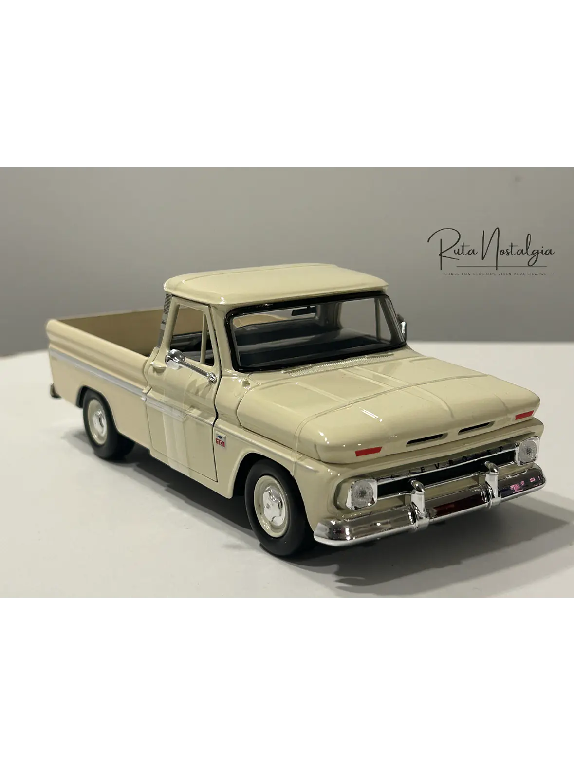Motormax Chevrolet C10 Fleetside Pick-Up 1966, 1:24 – Clásico “C-10” primera generación | Ruta Nostalgia Chile 10