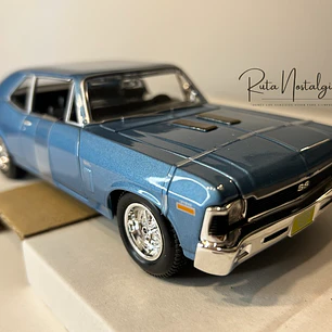 Chevrolet Nova SS 1970 — Maisto Special Edition 1:24 | Azul Claro | El 