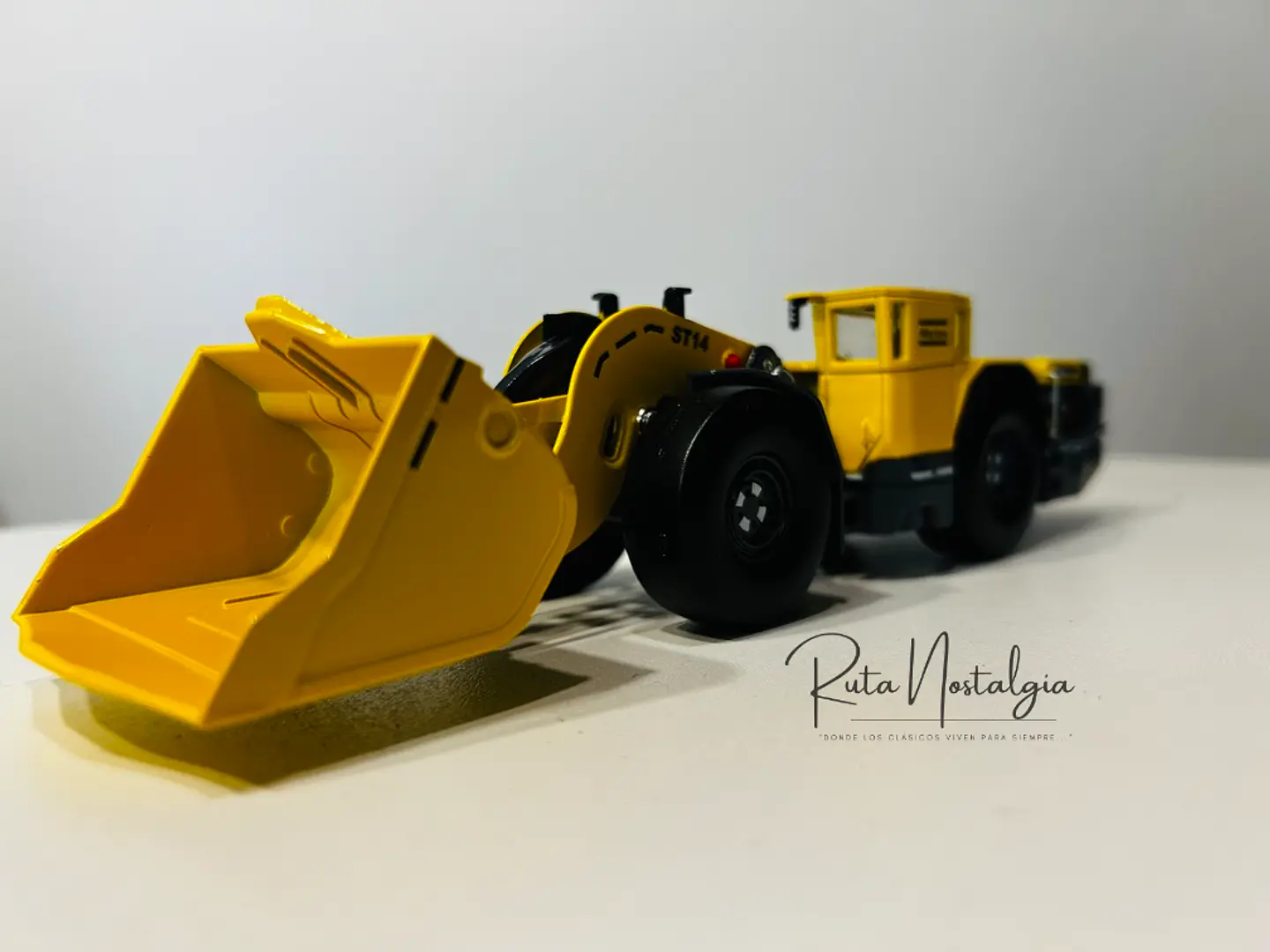 Cargador Subterráneo - Scooptram | Atlas Copco  ST14 - Escala 1:50  | MODELO CON DETALLES 2
