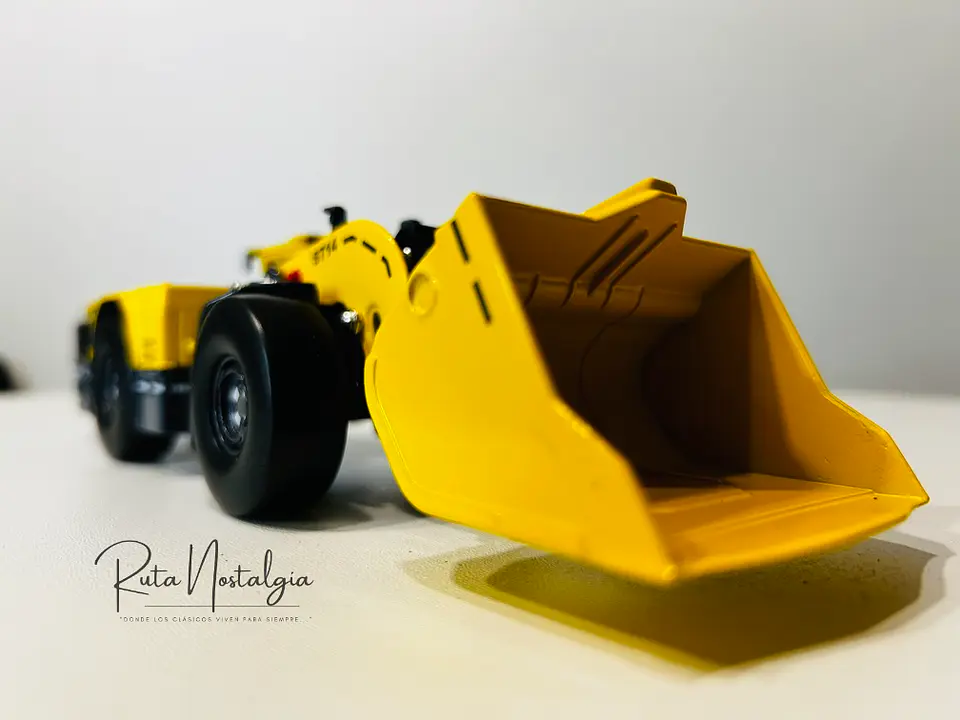 Cargador Subterráneo - Scooptram | Atlas Copco  ST14 - Escala 1:50  | MODELO CON DETALLES 4