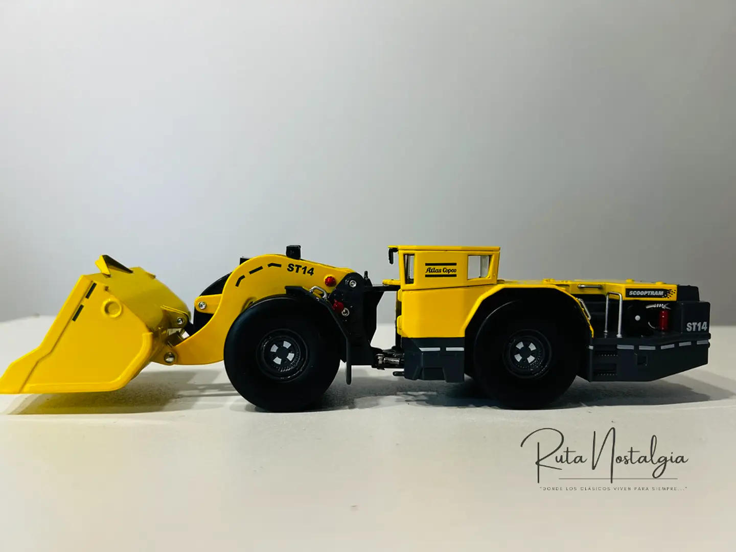 Cargador Subterráneo - Scooptram | Atlas Copco  ST14 - Escala 1:50  | MODELO CON DETALLES 5