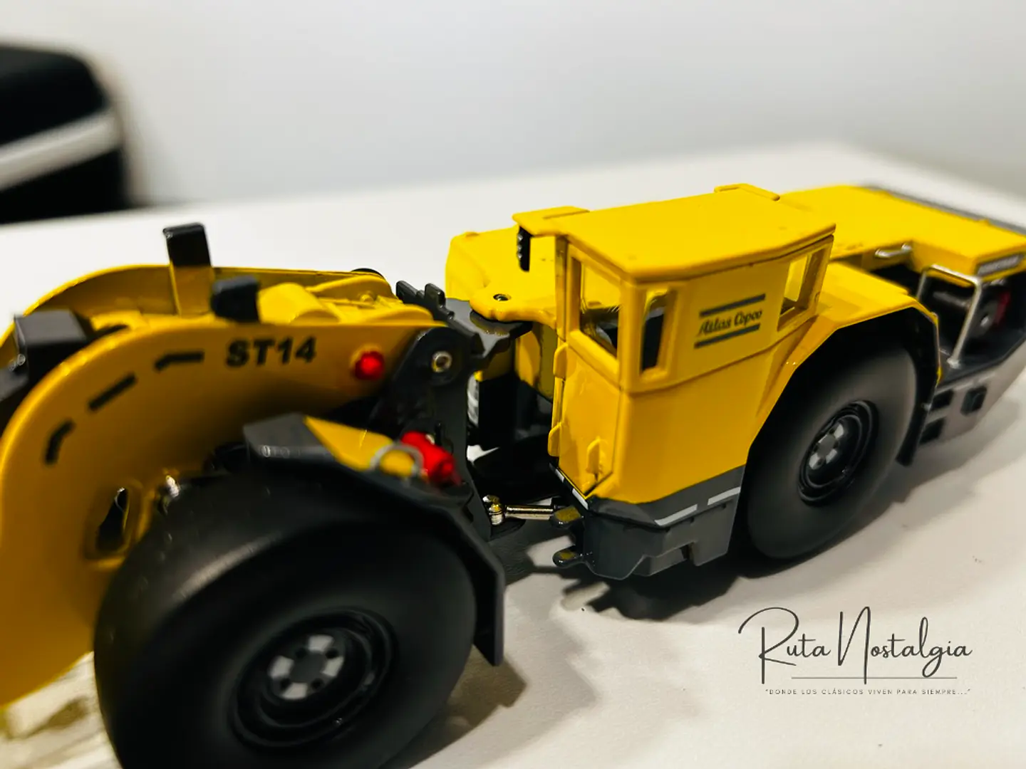 Cargador Subterráneo - Scooptram | Atlas Copco  ST14 - Escala 1:50  | MODELO CON DETALLES 6
