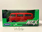 Furgón a escala Volkswagen Kombi T2 Bus 1972 | 1:24 Welly – MODELO CON ESPEJO REPARADO - Miniatura 11