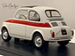 Fiat 500 1960 White/Red WhiteBox 1:24 | Auto Italiano Clásico de Colección - MODELO SIN CAJA - thumbnail 5