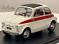 Fiat 500 1960 White/Red WhiteBox 1:24 | Auto Italiano Clásico de Colección - MODELO SIN CAJA - thumbnail 8