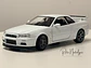 Nissan Skyline GT-R (R34) — Welly NEX Models 1:24 | ESPEJO RETROVISOR REPARADO - Miniatura 6