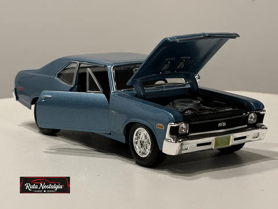 Auto Chevrolet Nova SS 1970 | Maisto Escala 1:24 2
