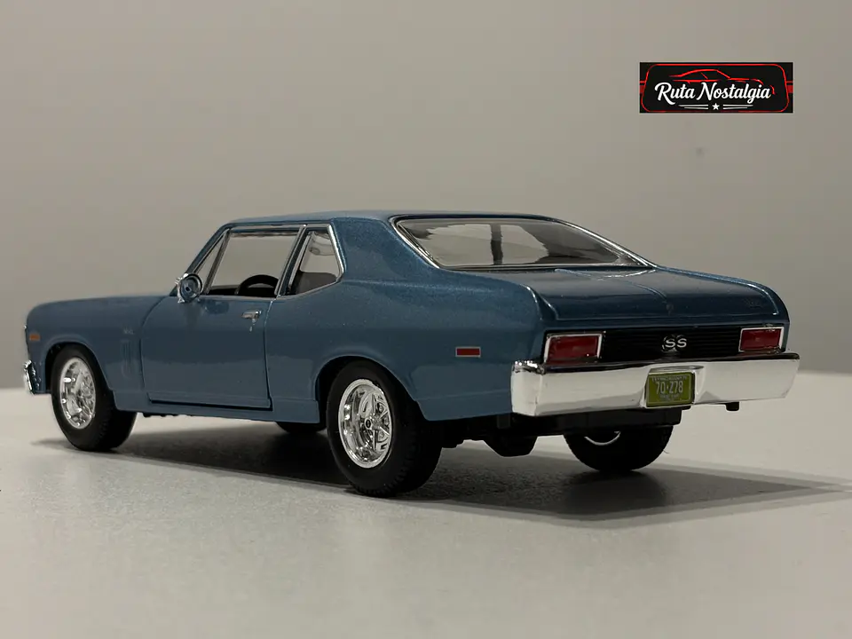 Auto Chevrolet Nova SS 1970 | Maisto Escala 1:24 8