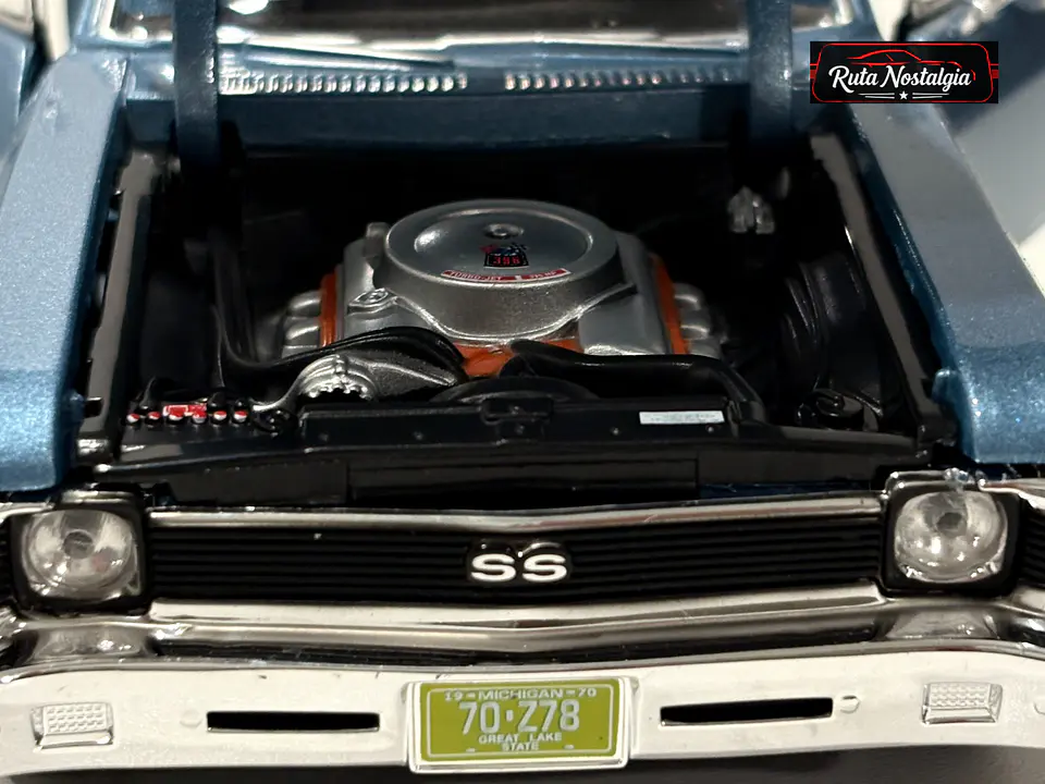 Auto Chevrolet Nova SS 1970 | Maisto Escala 1:24 3