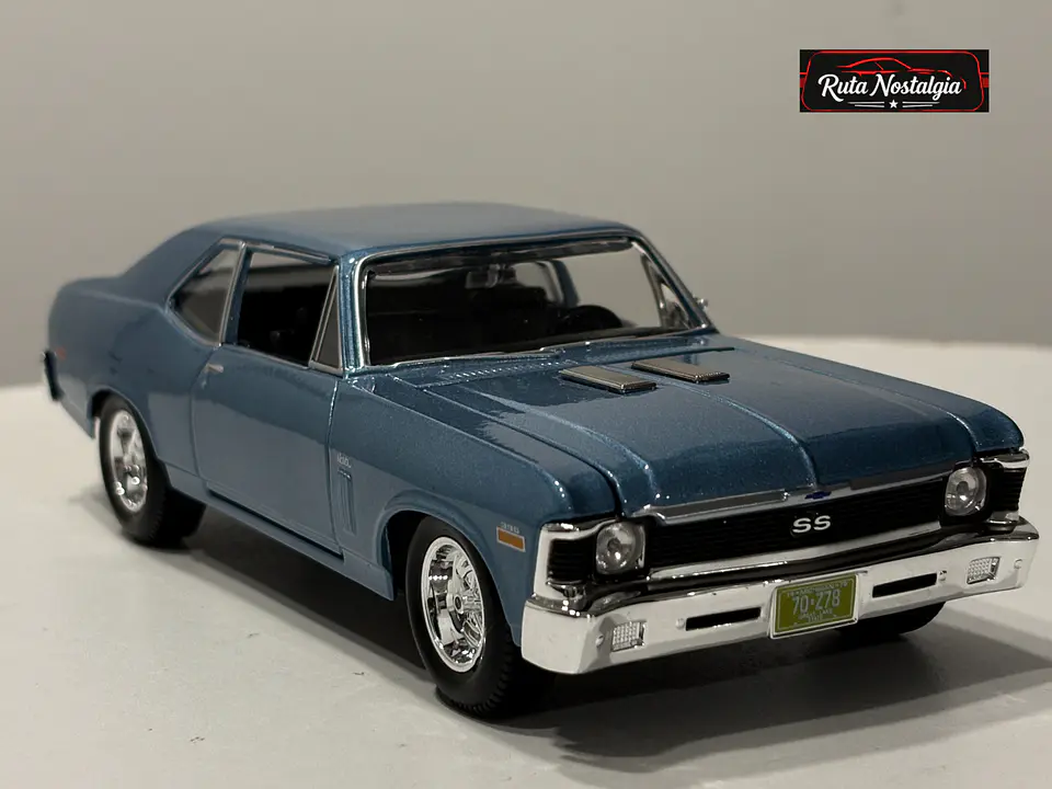 Auto Chevrolet Nova SS 1970 | Maisto Escala 1:24 1