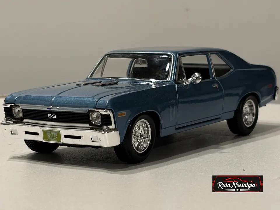 Auto Chevrolet Nova SS 1970 | Maisto Escala 1:24 6