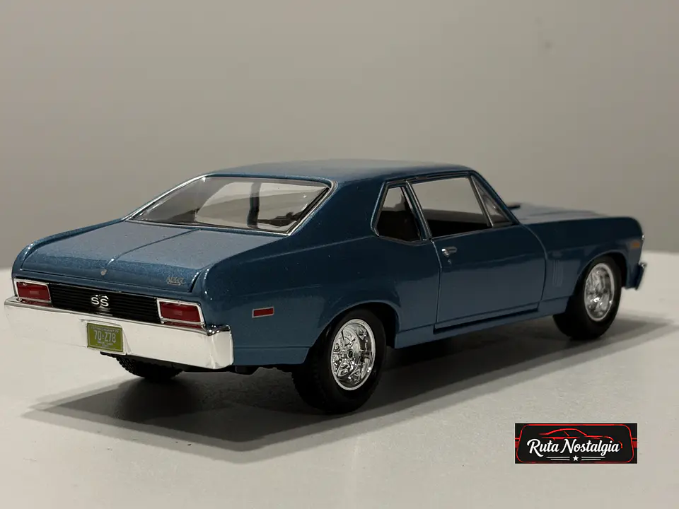 Auto Chevrolet Nova SS 1970 | Maisto Escala 1:24 9