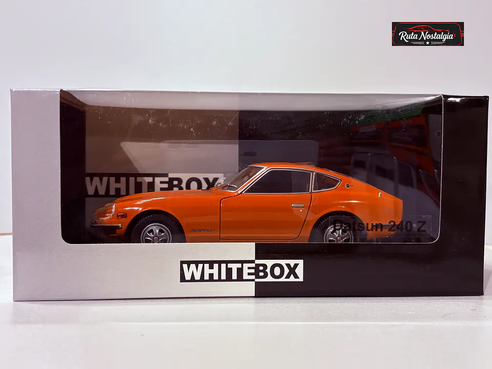 Datsun 240Z 1969 WhiteBox 1:24 Naranja | Fairlady Z RHD 11
