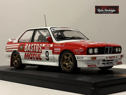 BMW M3 E30 No.9 Bastos Tour de Corse 1988 IXO 1:24