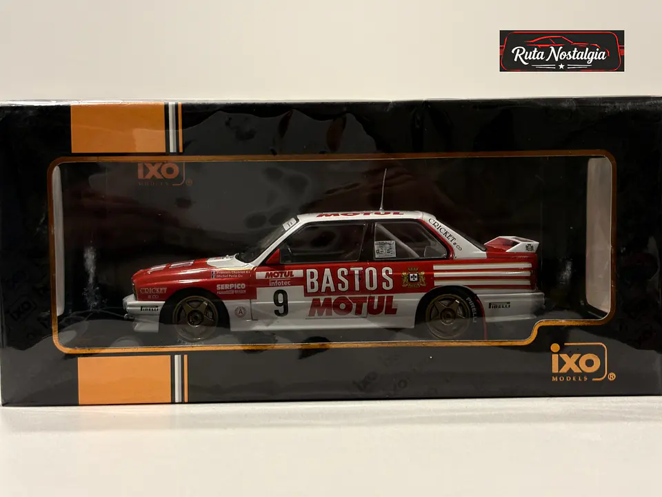 BMW M3 E30 No.9 Bastos Tour de Corse 1988 IXO 1:24 11
