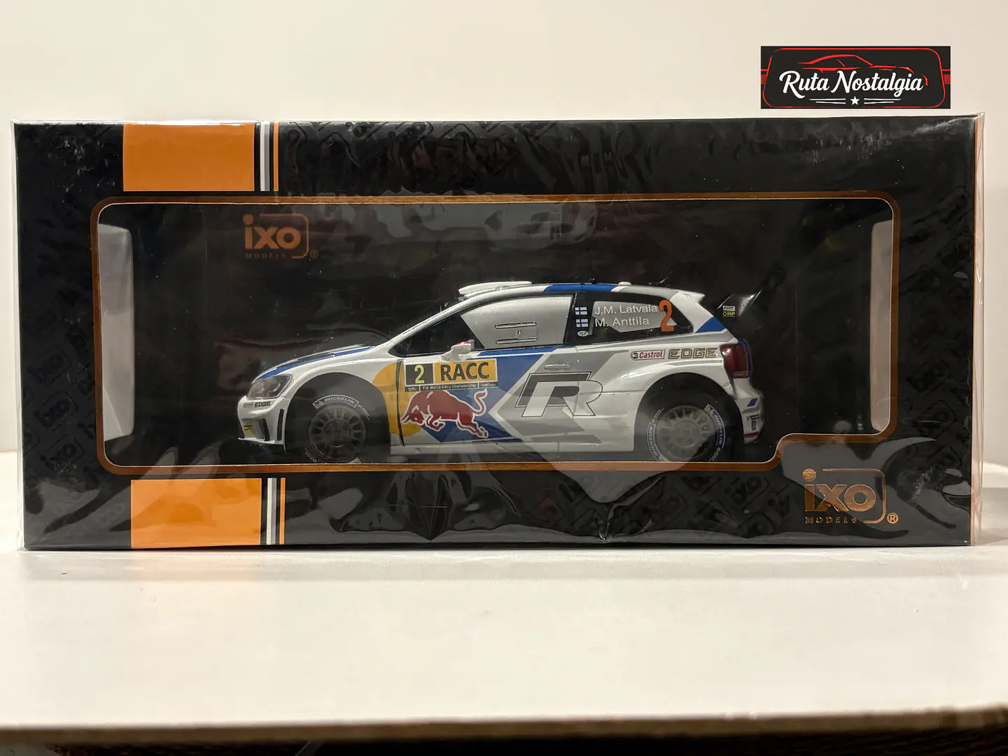 VW Polo R WRC No.2 Latvala Red Bull Catalunya 2014 1:24 9