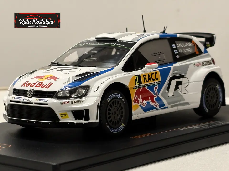 VW Polo R WRC No.2 Latvala Red Bull Catalunya 2014 1:24 3