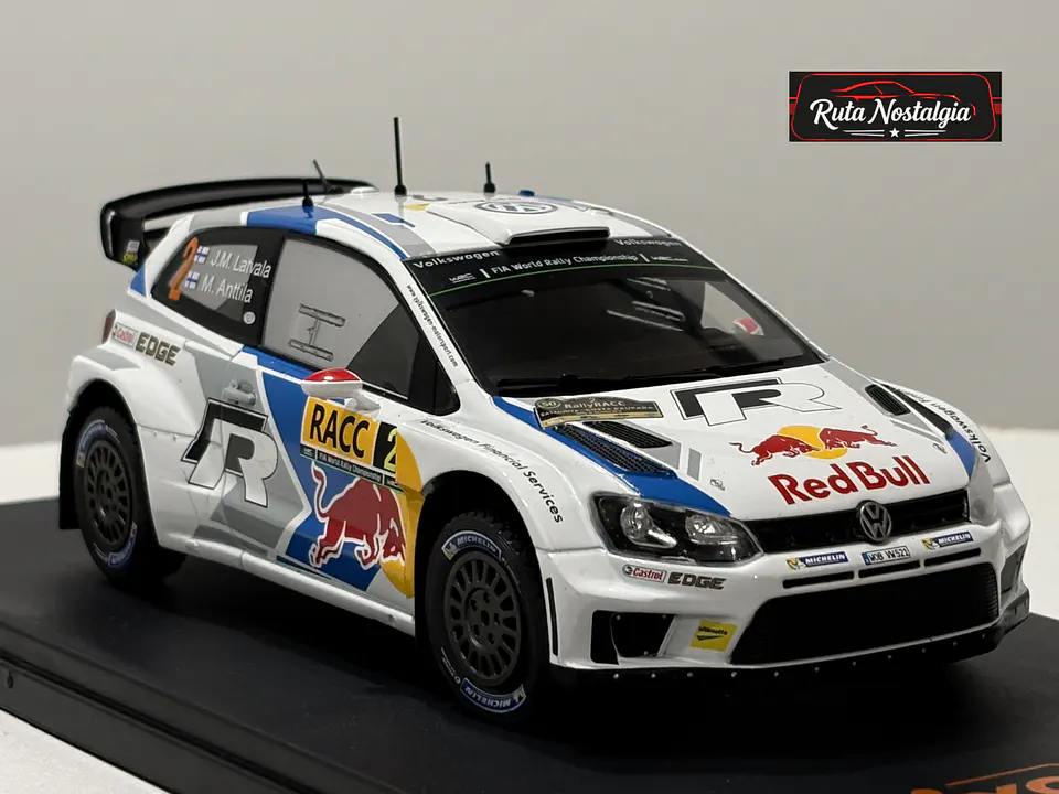 VW Polo R WRC No.2 Latvala Red Bull Catalunya 2014 1:24 1