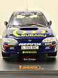 Subaru Impreza 555 No.4 McRae Tour de Corse 1995 IXO Rally 1:24 - Miniatura 2