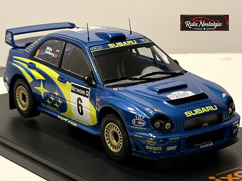 Subaru Impreza S7 No.6 Solberg Rally GB 2001 | IXO Rally 1:24