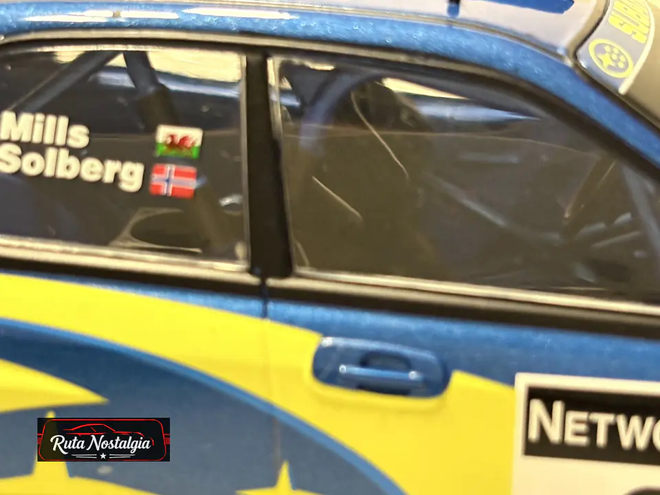 Subaru Impreza S7 No.6 Solberg Rally GB 2001 | IXO Rally 1:24 4