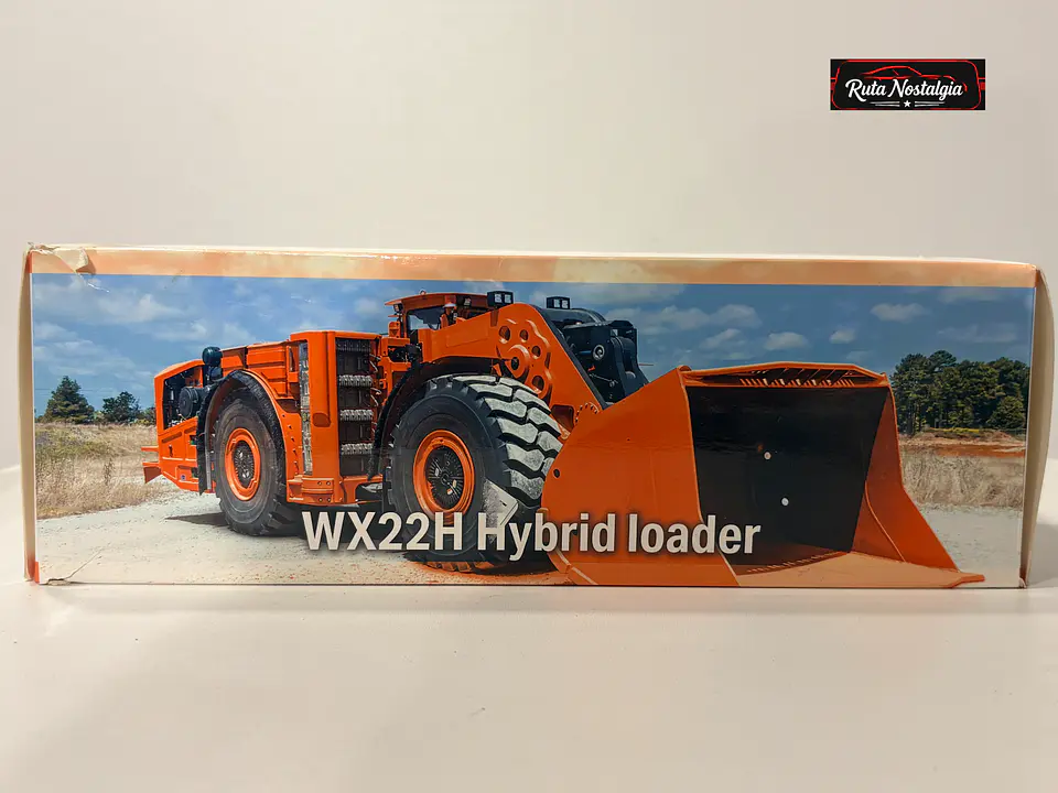 Cargador híbrido Scooptram KOMATSU WX22H 1:50 – Minería subterránea | Modelo con detalles 11