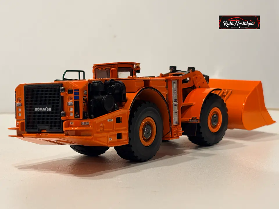 Cargador híbrido Scooptram KOMATSU WX22H 1:50 – Minería subterránea | Modelo con detalles 6