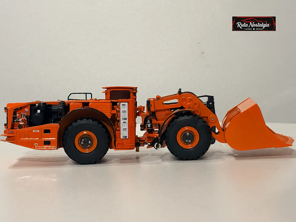 Cargador híbrido Scooptram KOMATSU WX22H 1:50 – Minería subterránea | Modelo con detalles 5