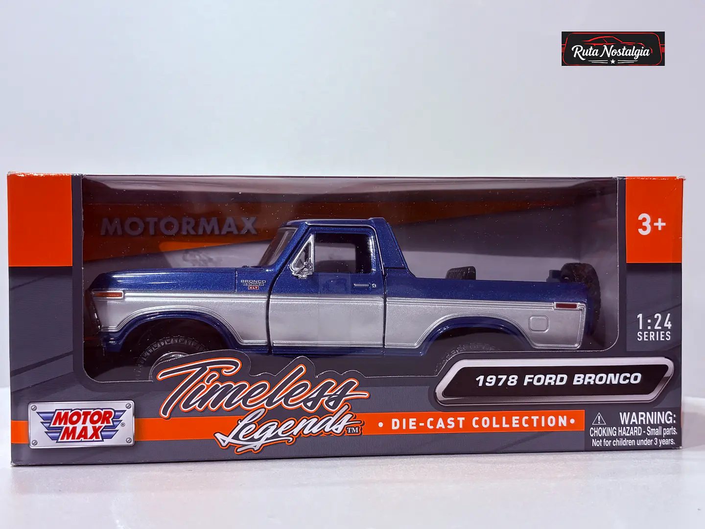 Ford Bronco Ranger XLT 1978 (Open Top) — Motormax 